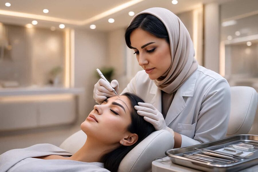 بهترین کلینیک کاشت ابرو تهران + آدرس و معرفی مراکز برتر